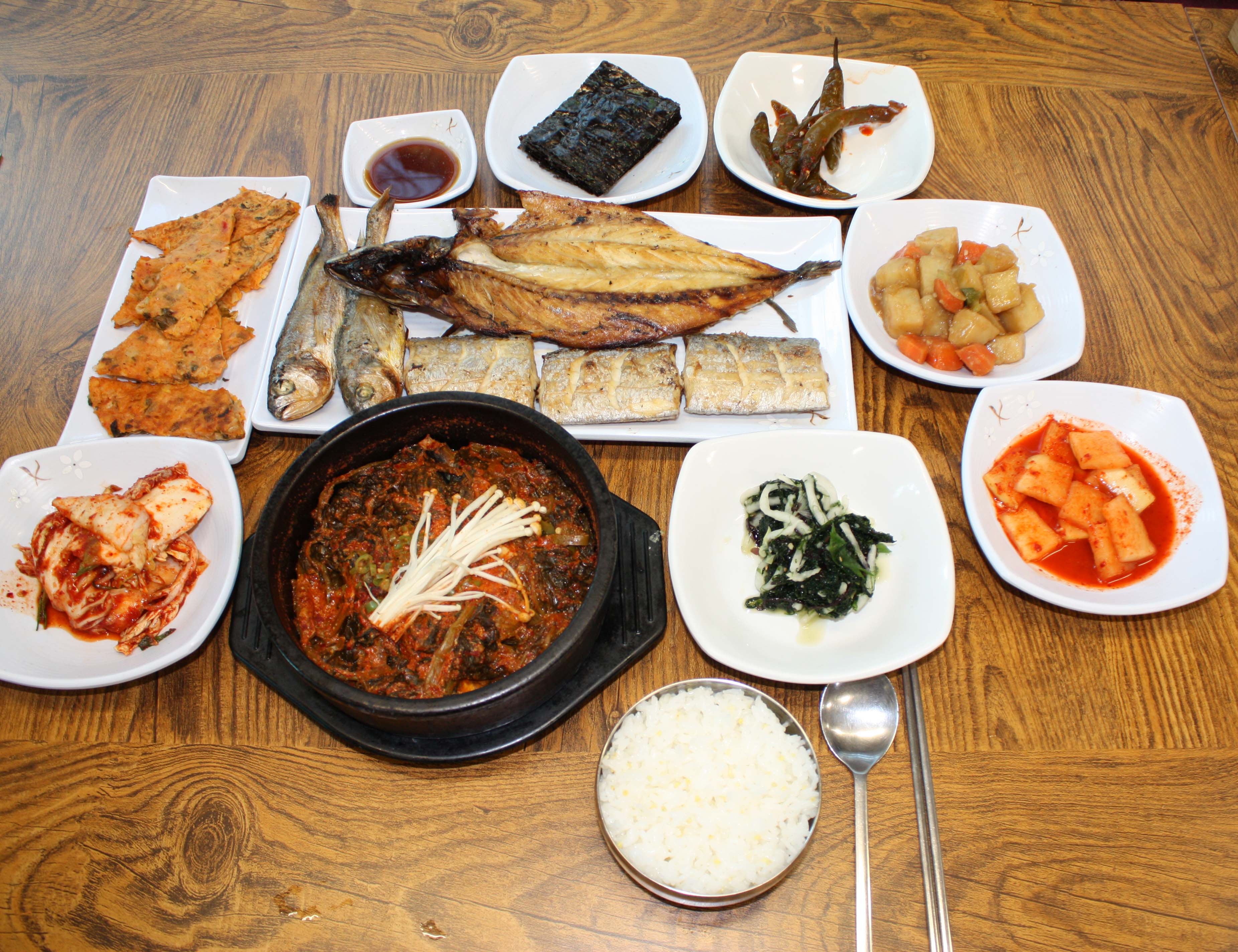 고등어품은시래기